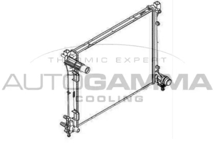 Теплообменник AUTOGAMMA 107099