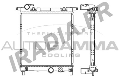 Теплообменник AUTOGAMMA 107107
