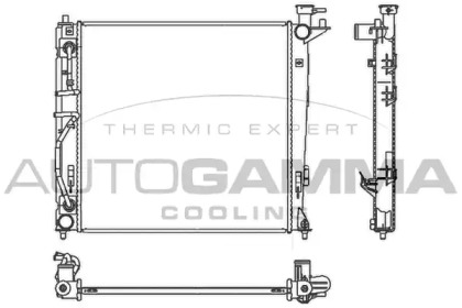 Теплообменник AUTOGAMMA 107120