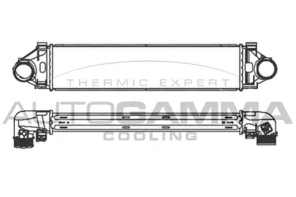 Интеркулер AUTOGAMMA 107133