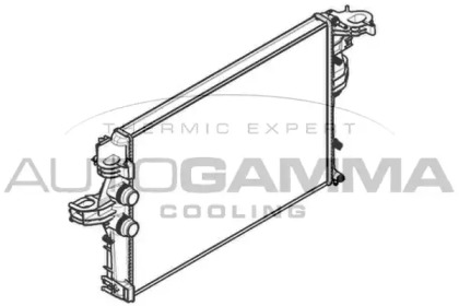 Теплообменник AUTOGAMMA 107142
