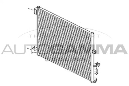 Конденсатор, кондиционер AUTOGAMMA 107187
