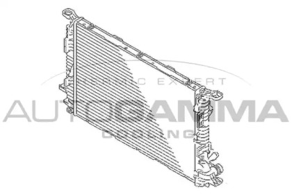 Теплообменник AUTOGAMMA 107203