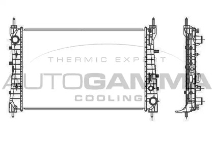 Теплообменник AUTOGAMMA 107213