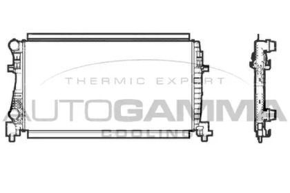 Теплообменник AUTOGAMMA 107245