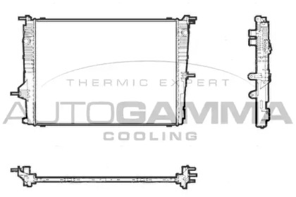 Теплообменник AUTOGAMMA 107247