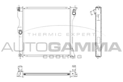 Теплообменник AUTOGAMMA 107253