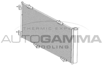 Конденсатор, кондиционер AUTOGAMMA 107288