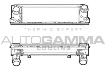 Интеркулер AUTOGAMMA 107298