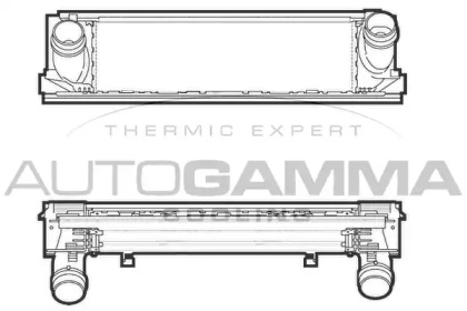 Интеркулер AUTOGAMMA 107300