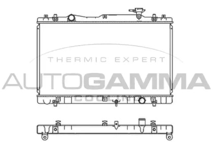 Теплообменник AUTOGAMMA 107326