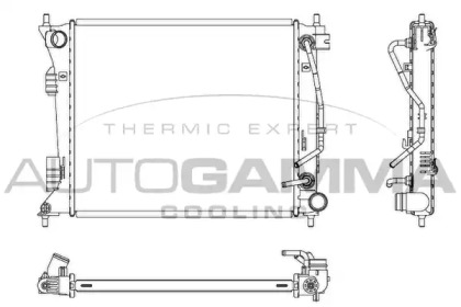 Теплообменник AUTOGAMMA 107353