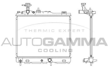 Теплообменник AUTOGAMMA 107365