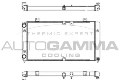 Теплообменник AUTOGAMMA 107372