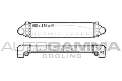 Теплообменник AUTOGAMMA 107394