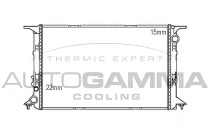 Теплообменник AUTOGAMMA 107403