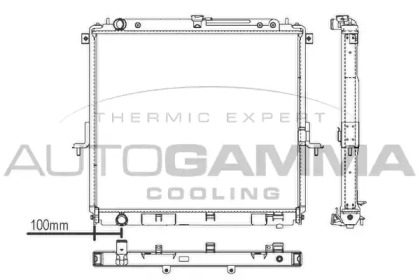 Теплообменник AUTOGAMMA 107429