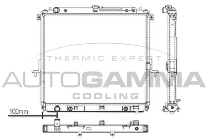 Теплообменник AUTOGAMMA 107430