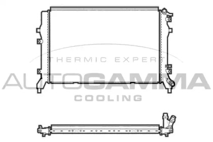 Теплообменник AUTOGAMMA 107437