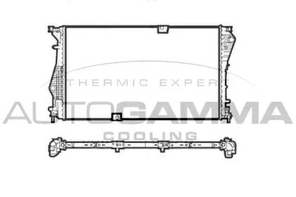 Теплообменник AUTOGAMMA 107449
