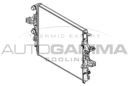 Теплообменник AUTOGAMMA 107456
