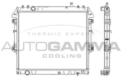 Теплообменник AUTOGAMMA 107457