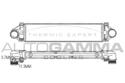 Интеркулер AUTOGAMMA 107471