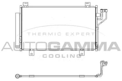 Конденсатор, кондиционер AUTOGAMMA 107478