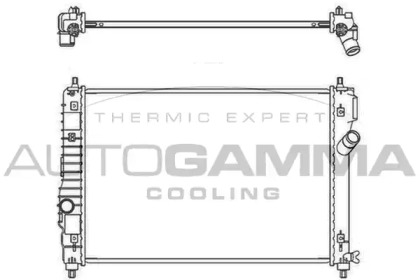 Теплообменник AUTOGAMMA 107480