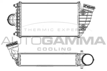 Интеркулер AUTOGAMMA 107509