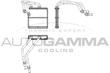 Теплообменник AUTOGAMMA 107517