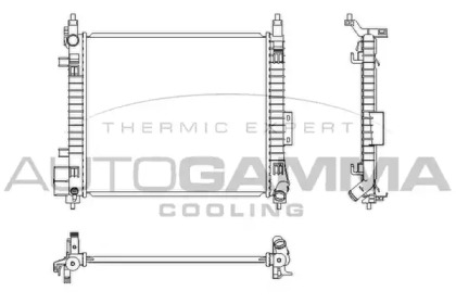 Теплообменник AUTOGAMMA 107518