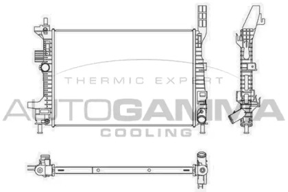 Теплообменник AUTOGAMMA 107522