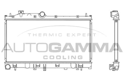 Теплообменник AUTOGAMMA 107532