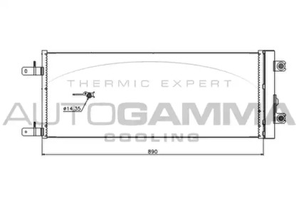 Конденсатор AUTOGAMMA 107560