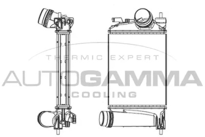 Теплообменник AUTOGAMMA 107577