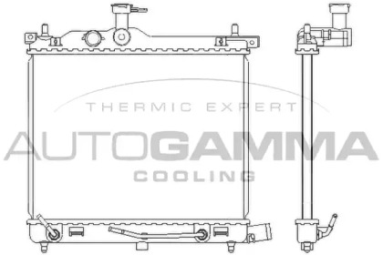 Теплообменник AUTOGAMMA 107579