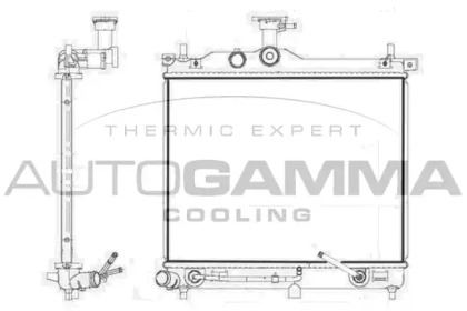 Теплообменник AUTOGAMMA 107580