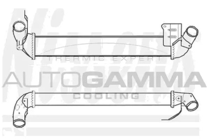 Интеркулер AUTOGAMMA 107584