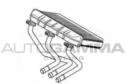 Теплообменник AUTOGAMMA 107587
