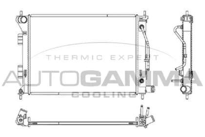 Теплообменник AUTOGAMMA 107638