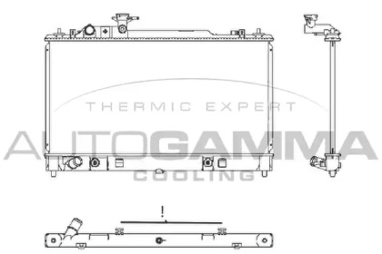 Теплообменник AUTOGAMMA 107645