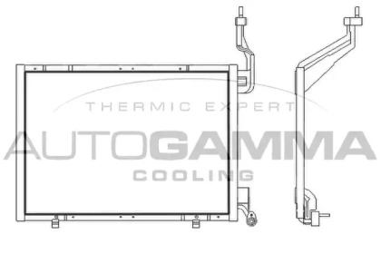 Конденсатор, кондиционер AUTOGAMMA 107665