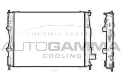 Теплообменник AUTOGAMMA 107672