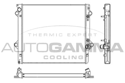 Теплообменник AUTOGAMMA 107690
