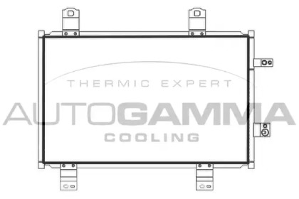 Конденсатор, кондиционер AUTOGAMMA 107787