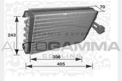 Испаритель AUTOGAMMA 112000