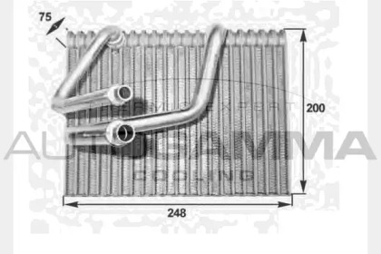 Испаритель AUTOGAMMA 112001