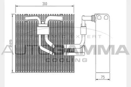 Испаритель AUTOGAMMA 112002