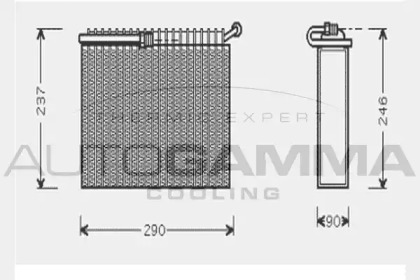 Испаритель AUTOGAMMA 112008